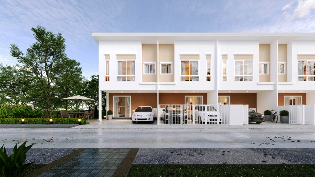 IVORY ทาวน์โฮม 2 ชั้น หน้ากว้าง 5.5 เมตร